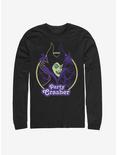 Disney Sleeping Beauty Maleficent Party Crasher Long-Sleeve T-Shirt, BLACK, hi-res