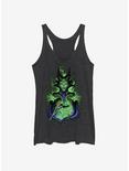 Disney Sleeping Beauty Maleficent Touch The Spindle Womens Tank Top, BLK HTR, hi-res