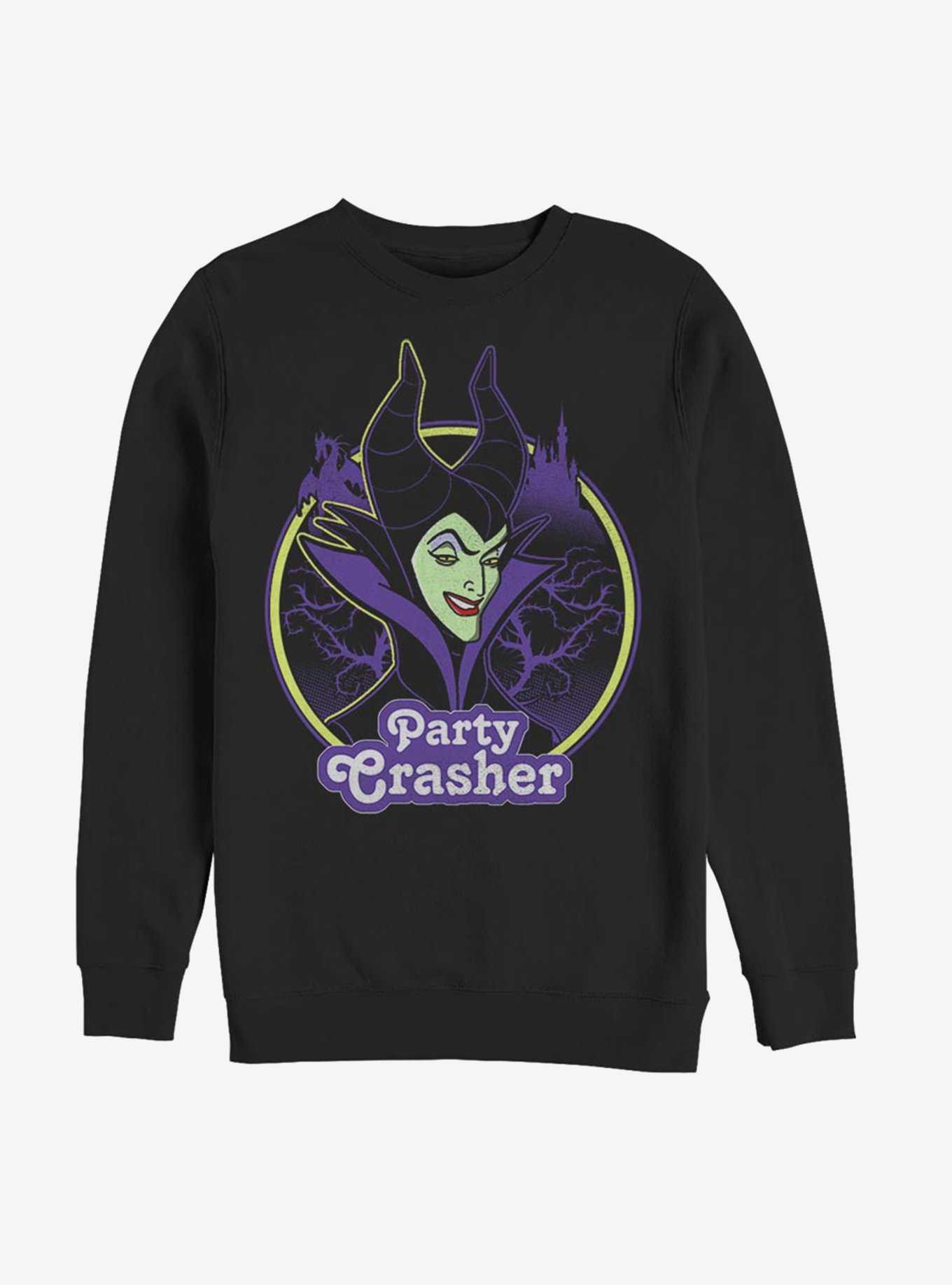 Disney Sleeping Beauty Maleficent Party Crasher Sweatshirt, , hi-res