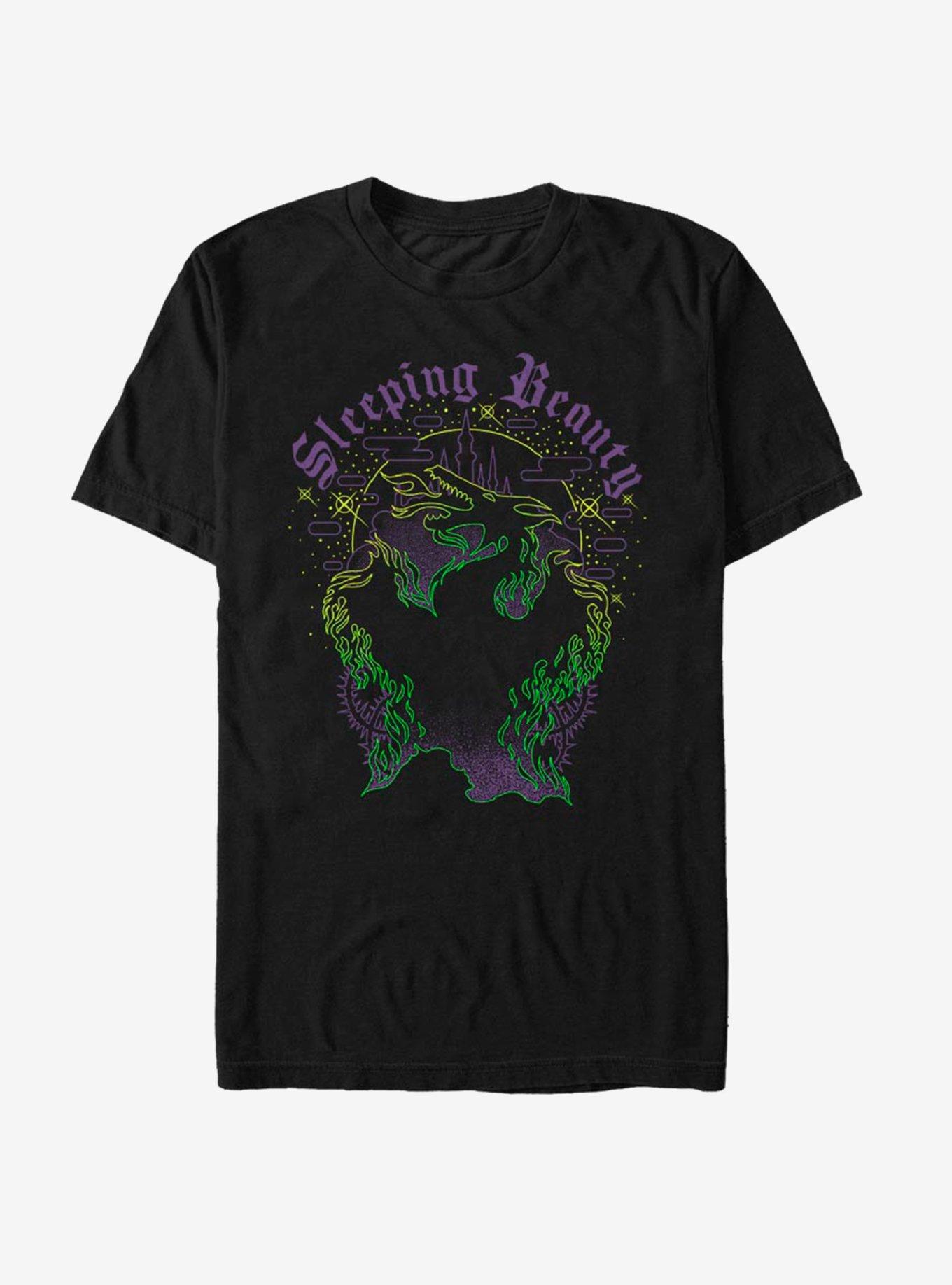Disney Sleeping Beauty Maleficent Dragon Form T-Shirt, BLACK, hi-res