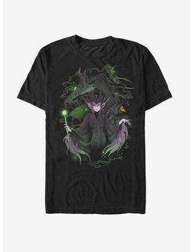 Disney Sleeping Beauty Maleficent Anime Style T-Shirt, , hi-res