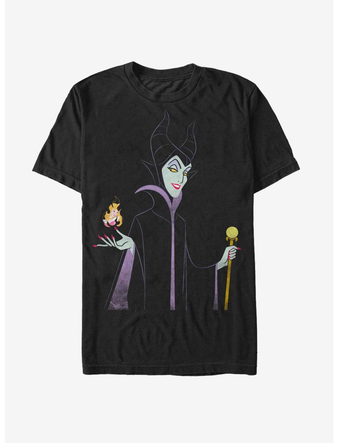 Disney Sleeping Beauty Maleficent Watch Them Burn T-Shirt, BLACK, hi-res
