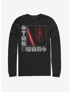 Star Wars Darth Maul Light Saber Long-Sleeve T-Shirt, , hi-res