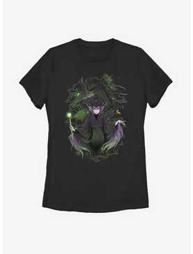 Disney Sleeping Beauty Maleficent Anime Style Womens T-Shirt, , hi-res