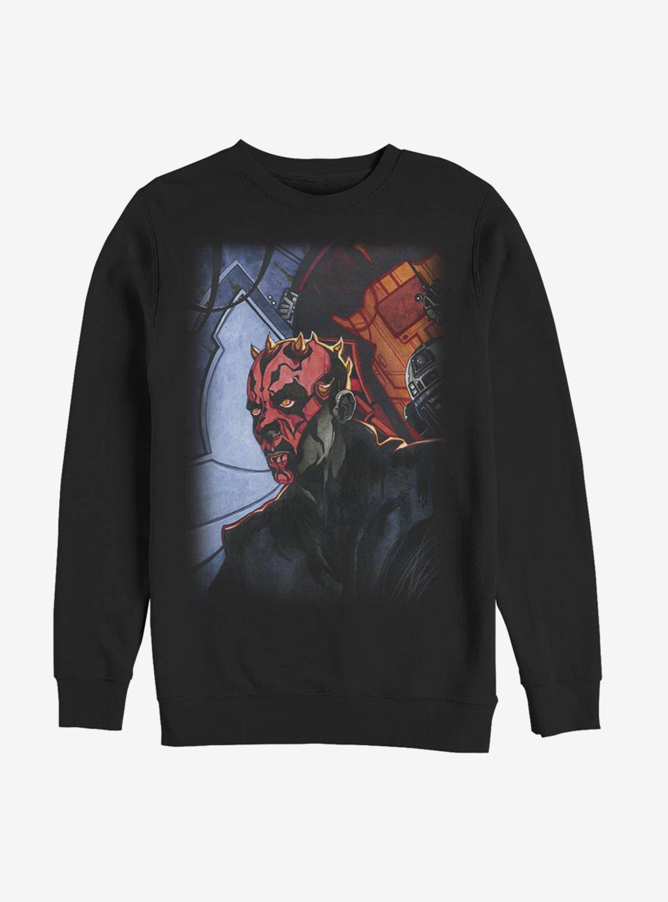 Star Wars Darth Maul Returns Sweatshirt, BLACK, hi-res
