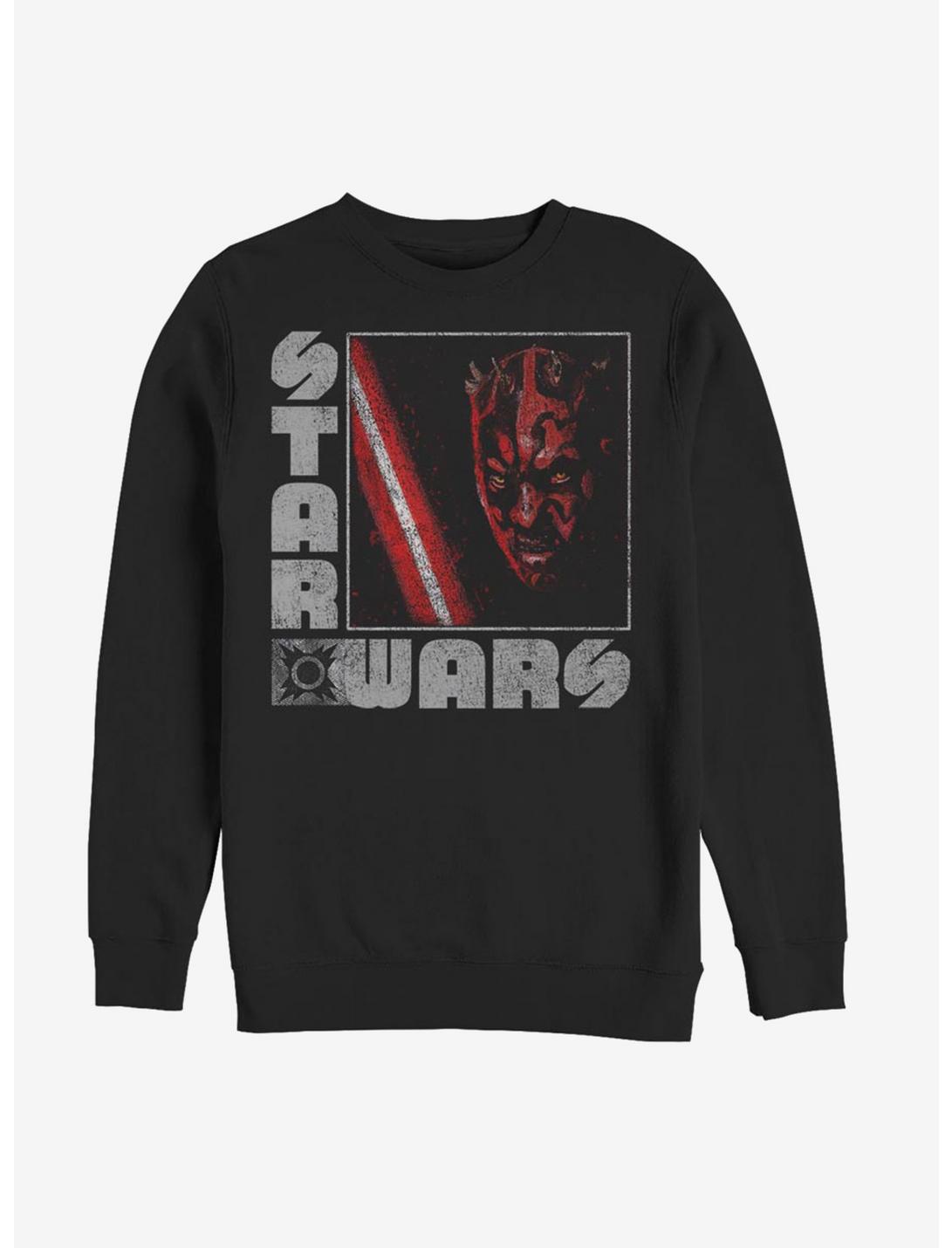 Star Wars Darth Maul Light Saber Sweatshirt, BLACK, hi-res