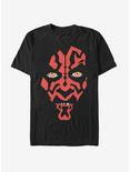 Star Wars Darth Maul Face T-Shirt, BLACK, hi-res