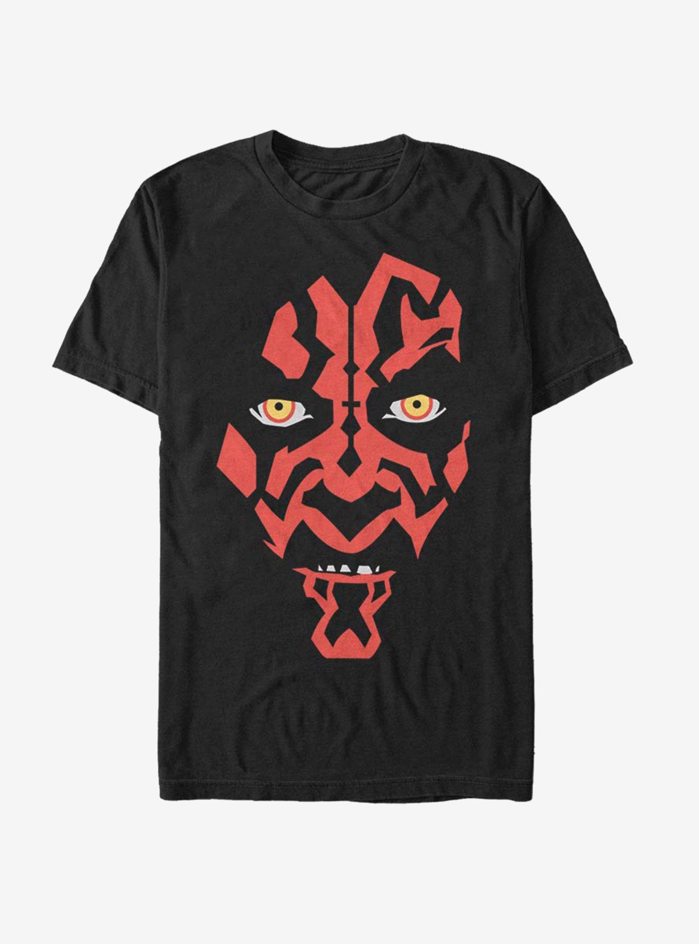 Star Wars Darth Maul Face T-Shirt, , hi-res