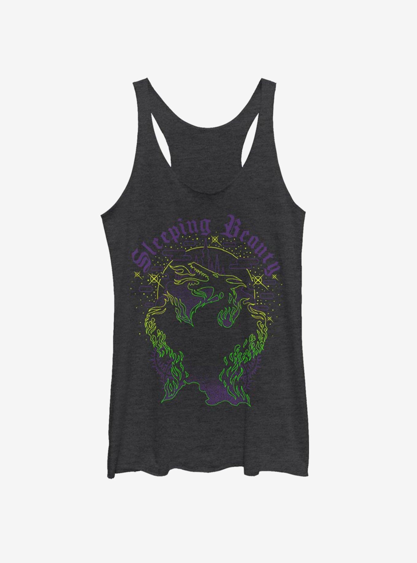 Disney Sleeping Beauty Maleficent Dragon Form Womens Tank Top, , hi-res