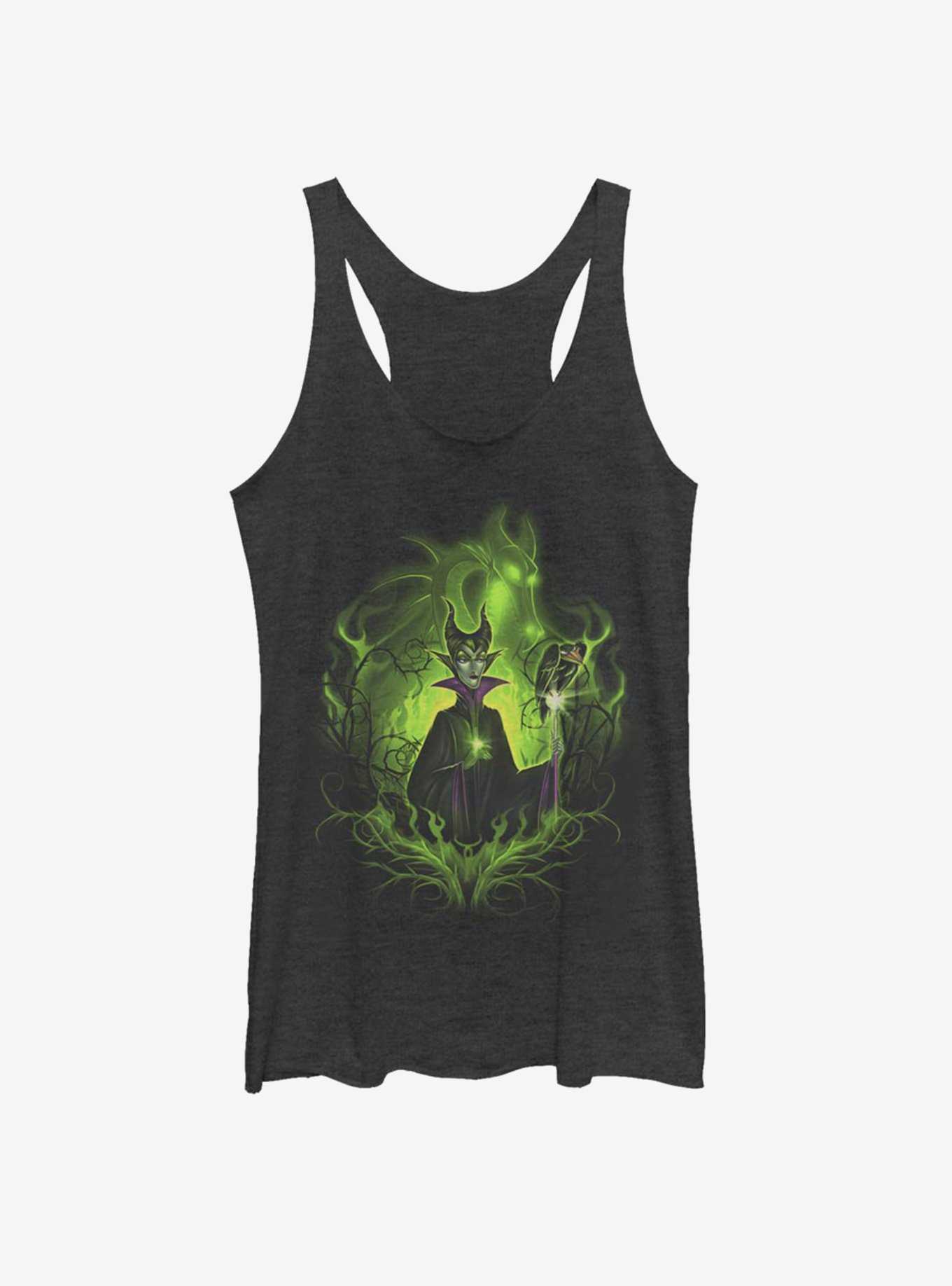 Disney Sleeping Beauty Maleficent Forest Of Thorns Womens Tank Top, , hi-res