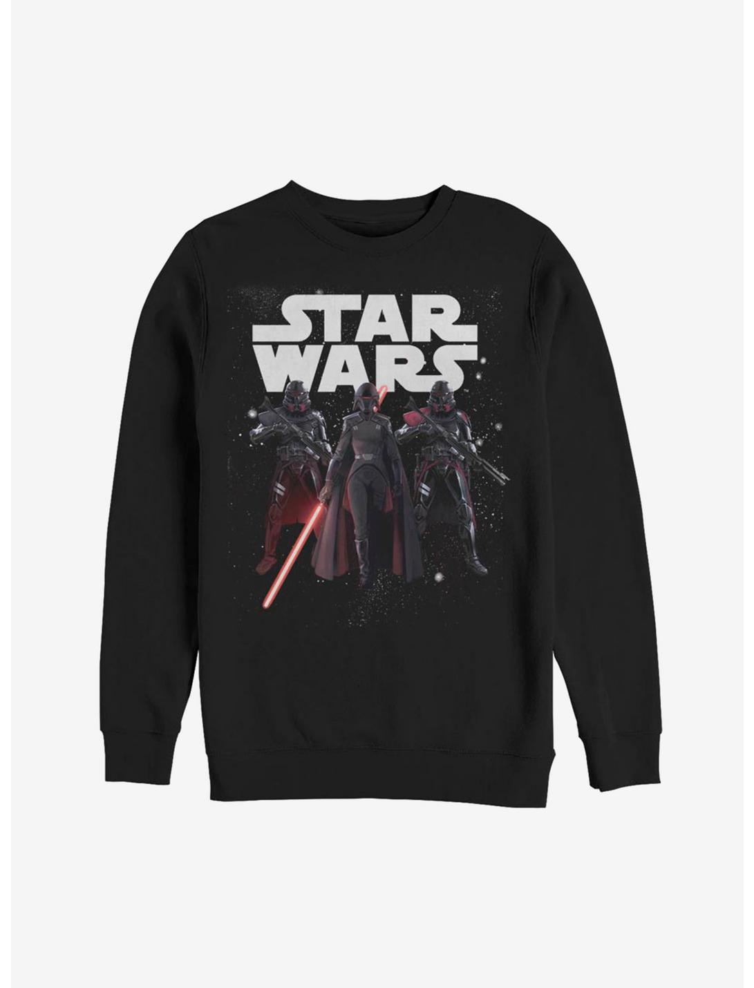 Star Wars Jedi Fallen Order Big Three Sweatshirt, BLACK, hi-res