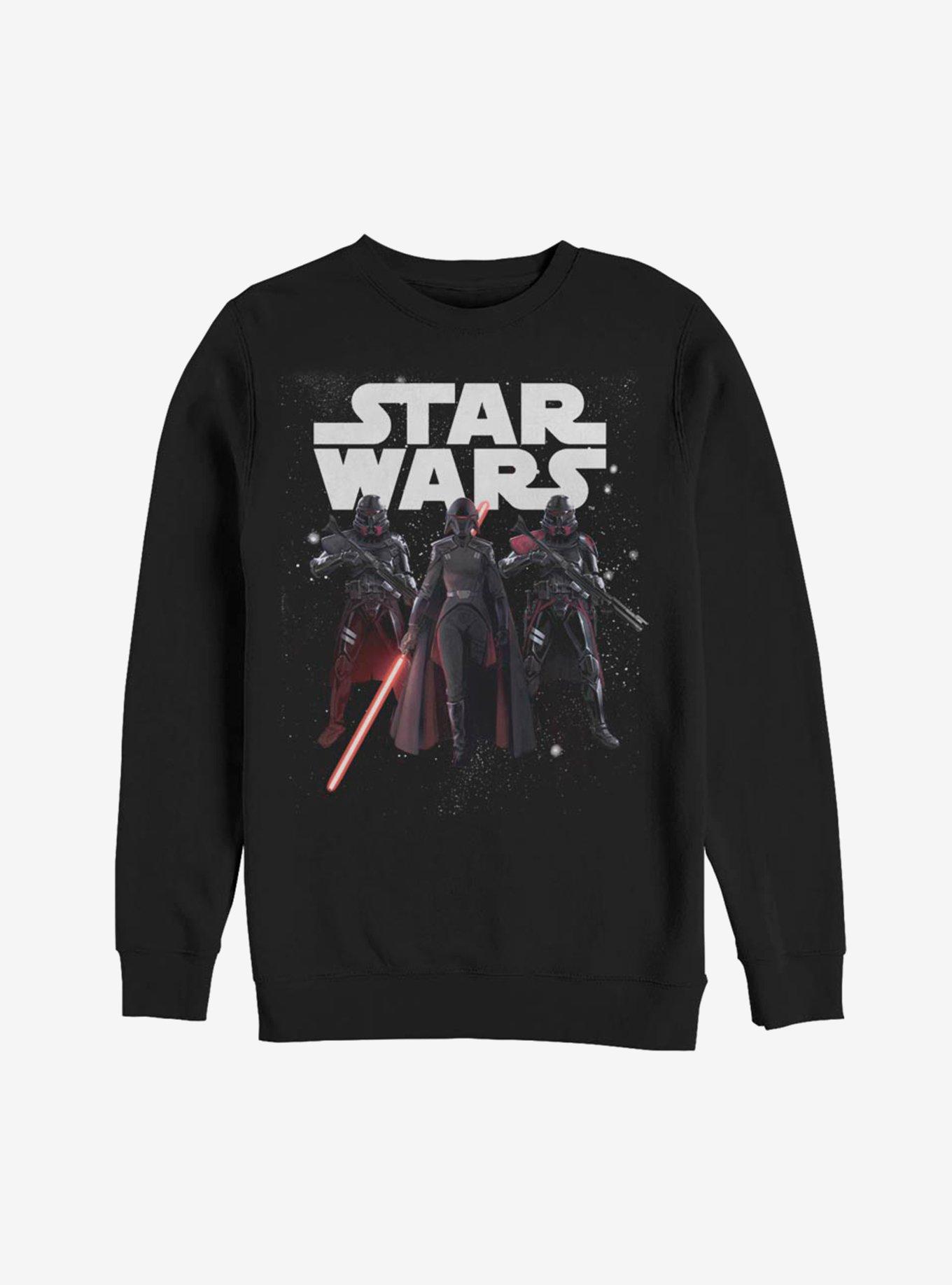 Star Wars Jedi Fallen Order Big Three Sweatshirt, BLACK, hi-res