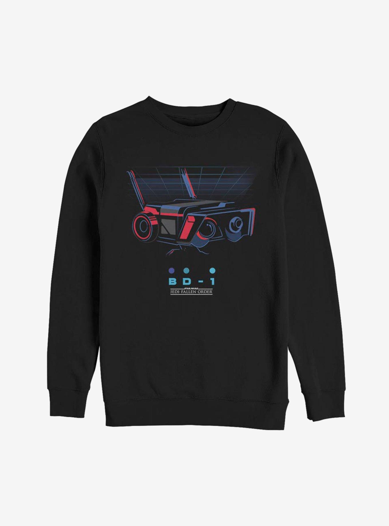 Star Wars Jedi Fallen Order BD-1 Sweatshirt, BLACK, hi-res