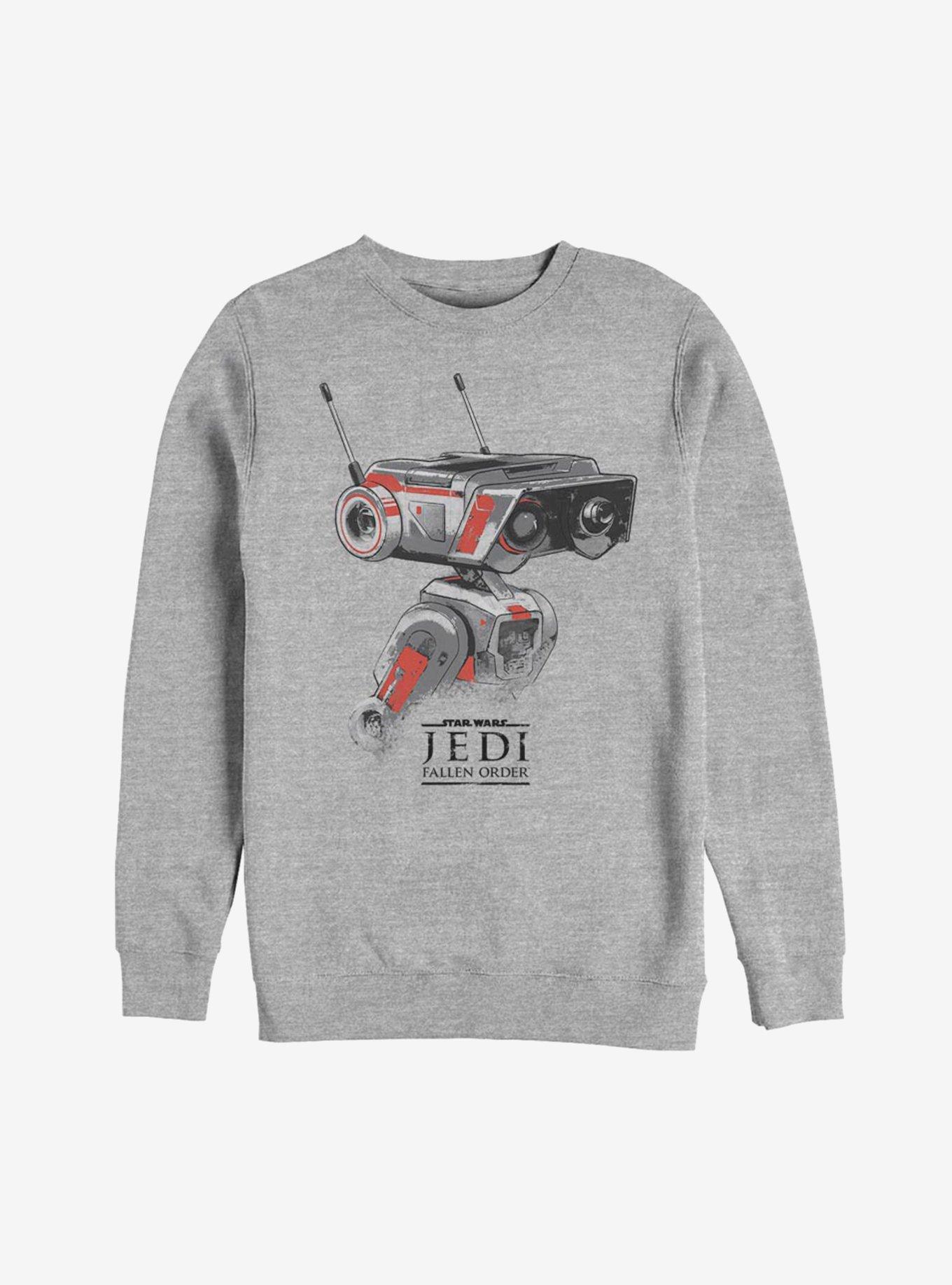 Star Wars Jedi Fallen Order BD-1 Sketch Sweatshirt, ATH HTR, hi-res