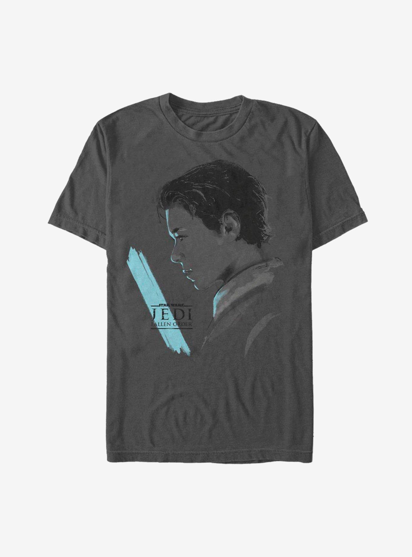 Star Wars Jedi Fallen Order Blue Saber T-Shirt, , hi-res