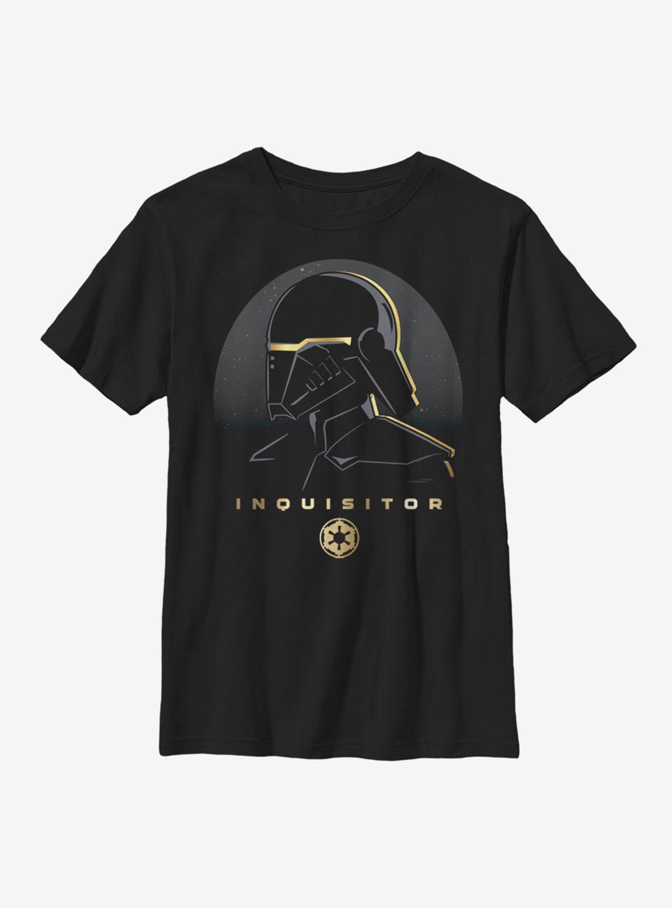 Star Wars Jedi Fallen Order Inquisitor Gold Youth T-Shirt, , hi-res