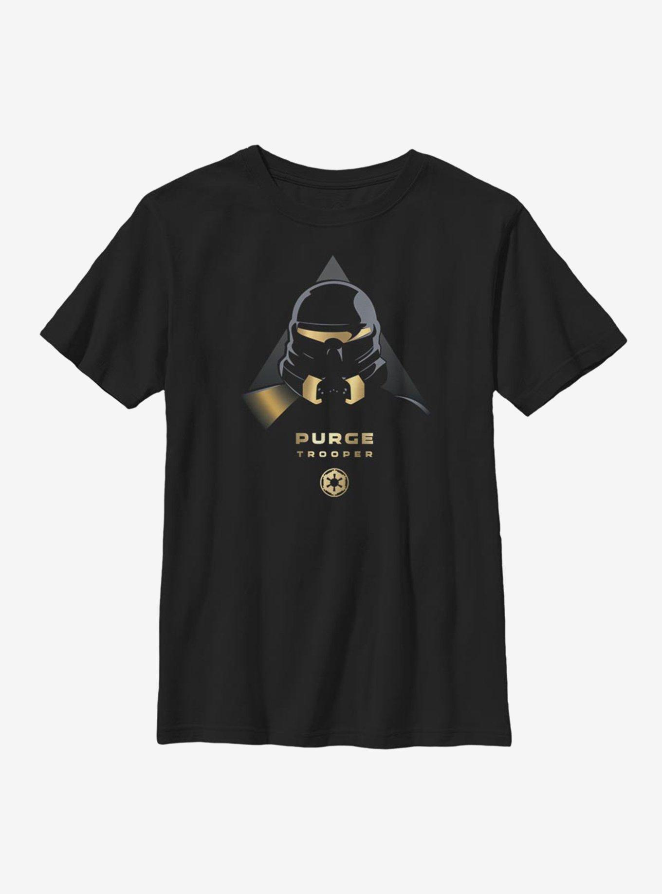 Star Wars Jedi Fallen Order Purge Trooper Gold Youth T-Shirt, , hi-res