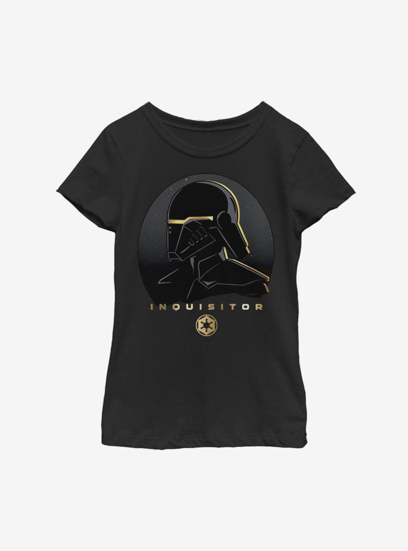 Star Wars Jedi Fallen Order Inquisitor Gold Youth Girls T-Shirt, , hi-res