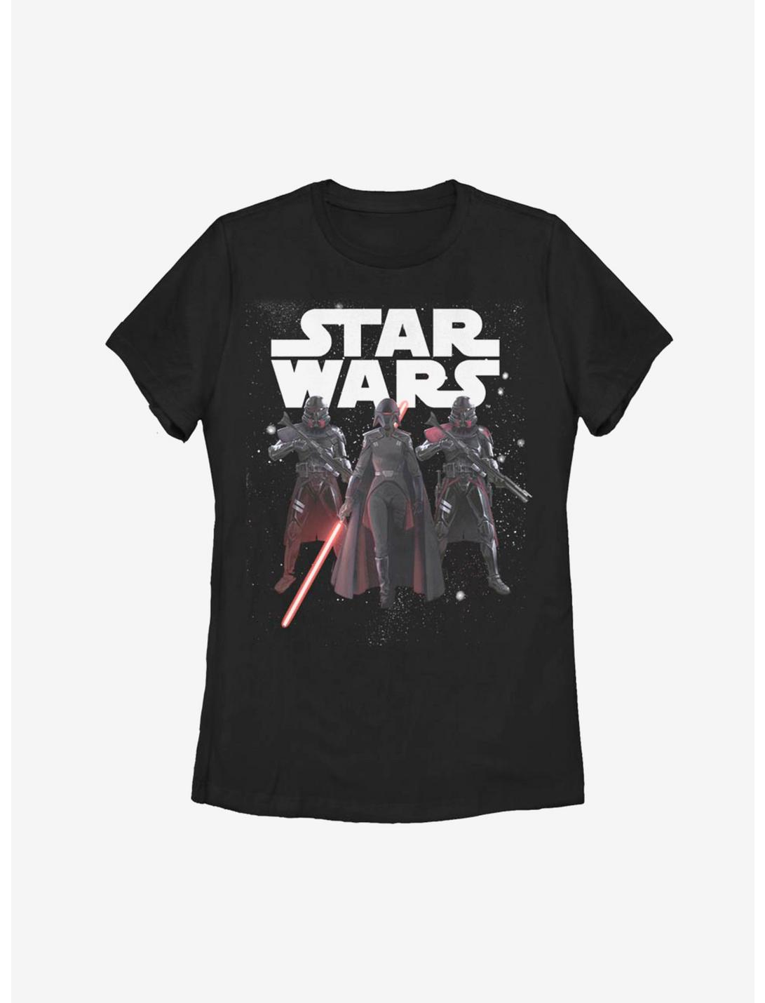 Star Wars Jedi Fallen Order Big Three Womens T-Shirt, BLACK, hi-res