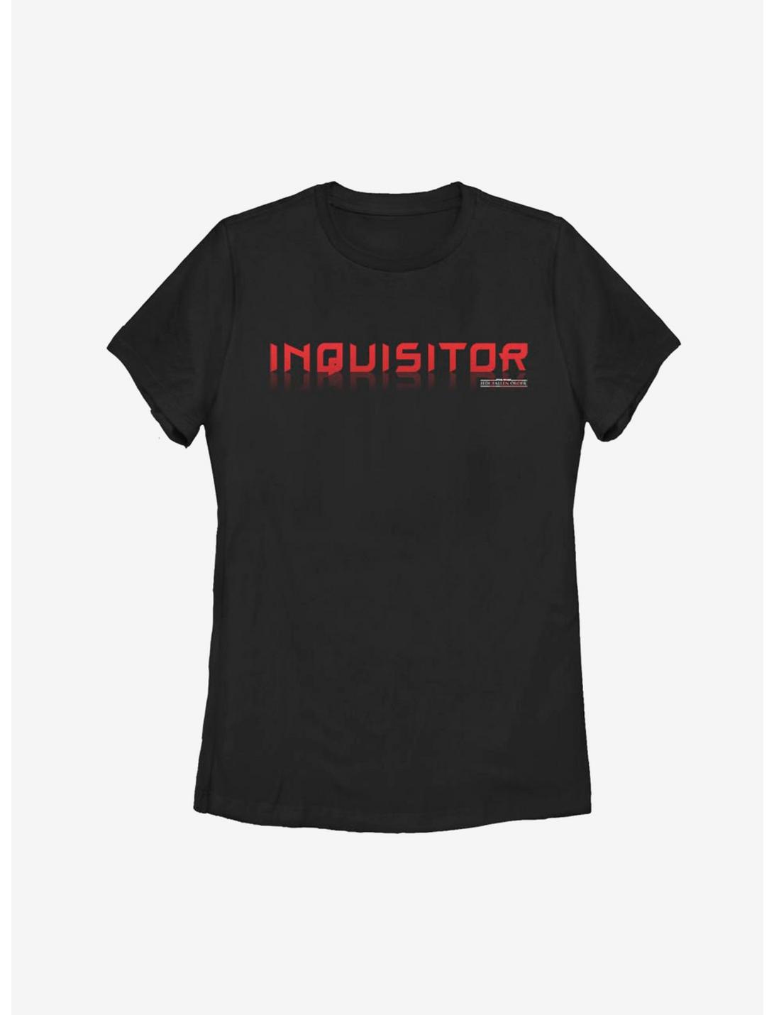 Star Wars Jedi Fallen Order Inquisitor Script Womens T-Shirt, BLACK, hi-res