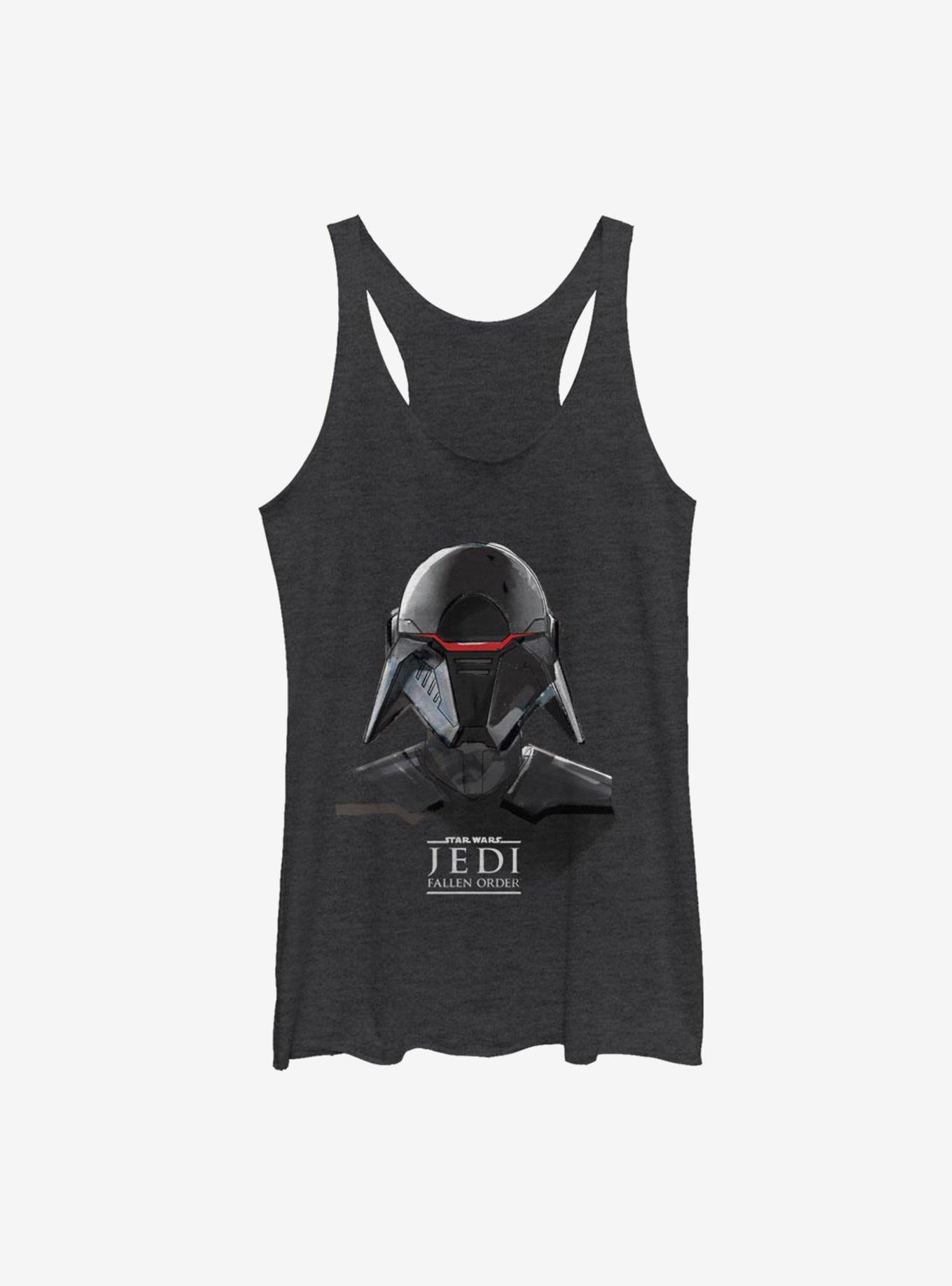 Star Wars Jedi Fallen Order Inquisitor Mask Womens Tank Top, , hi-res