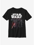 Star Wars Jedi Fallen Order Big Three Youth T-Shirt, BLACK, hi-res