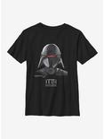 Star Wars Jedi Fallen Order Inquisitor Mask Youth T-Shirt, BLACK, hi-res