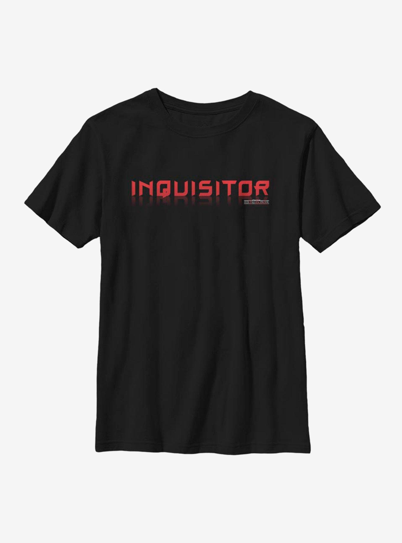 Star Wars Jedi Fallen Order Inquisitor Script Youth T-Shirt, , hi-res