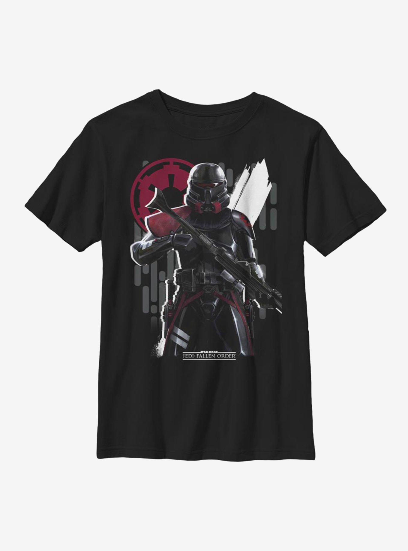 Star Wars Jedi Fallen Order Jedi Hunter Youth T-Shirt, BLACK, hi-res