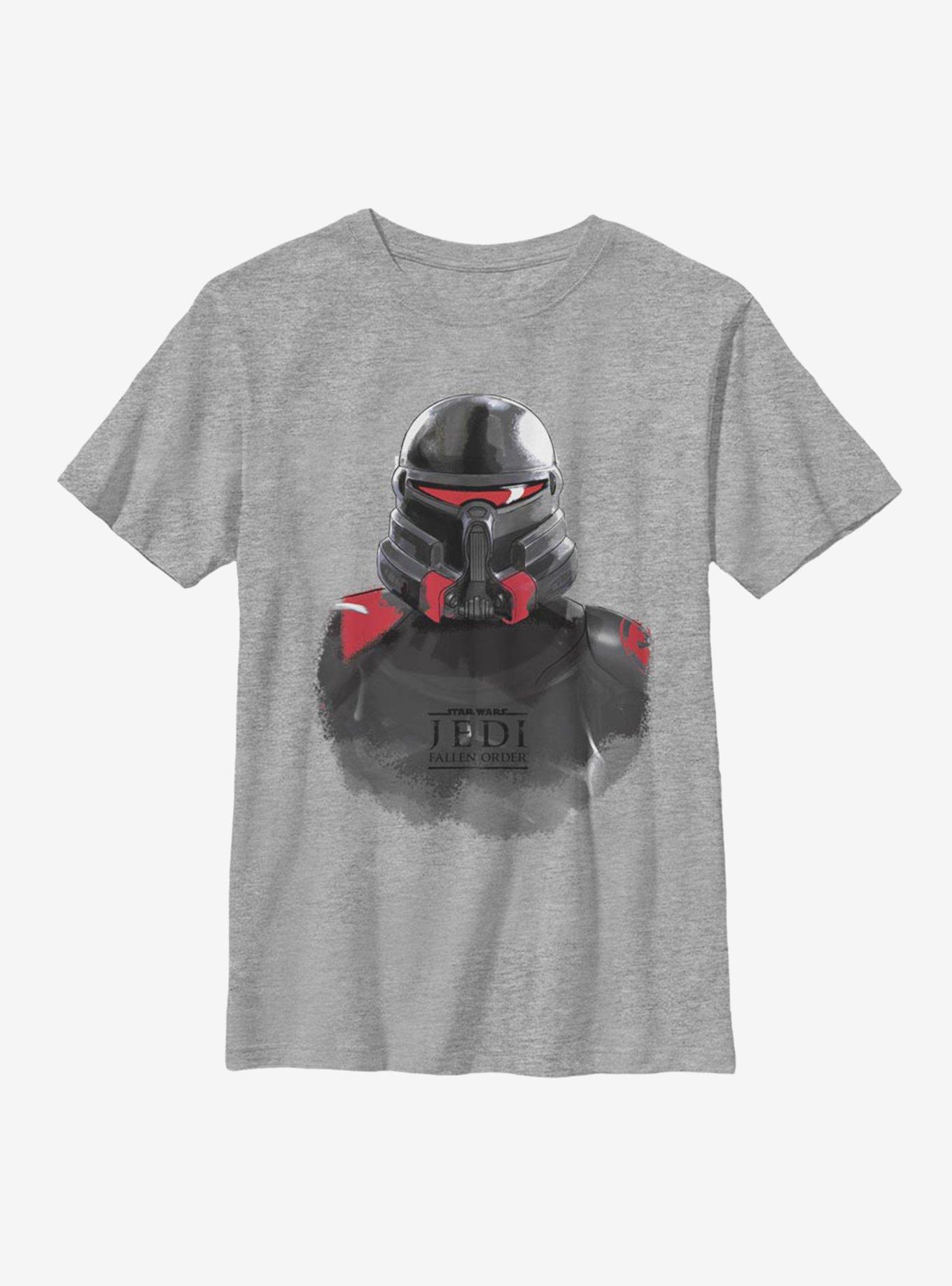 Star Wars Jedi Fallen Order Purge Trooper Mask Youth T-Shirt, , hi-res