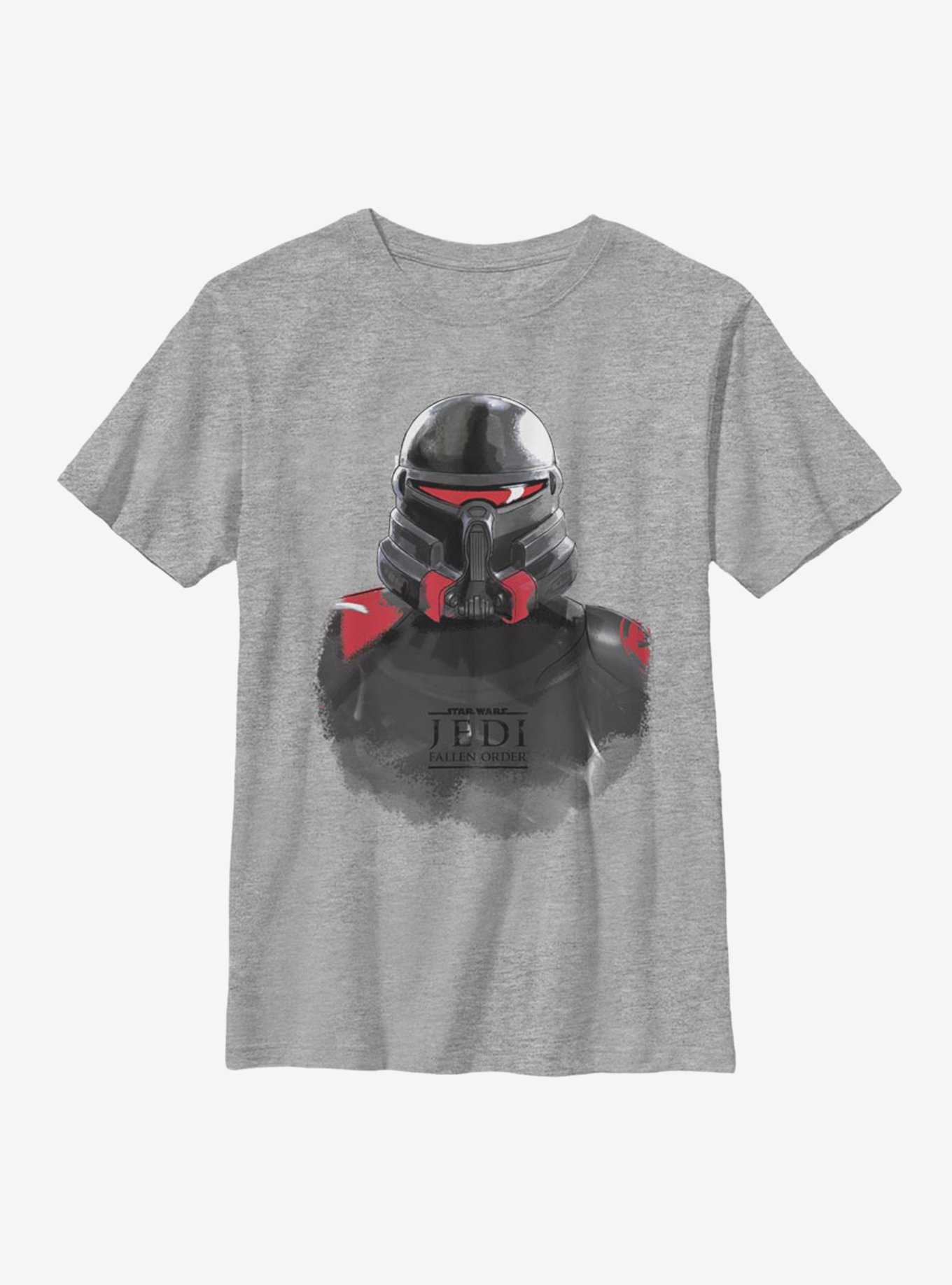 Star Wars Jedi Fallen Order Purge Trooper Mask Youth T-Shirt, , hi-res