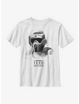 Star Wars Jedi Fallen Order Scout Trooper Mask Youth T-Shirt, , hi-res