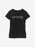 Star Wars Jedi Fallen Order Empire Script Youth Girls T-Shirt, BLACK, hi-res