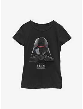 Star Wars Jedi Fallen Order Inquisitor Mask Youth Girls T-Shirt, , hi-res