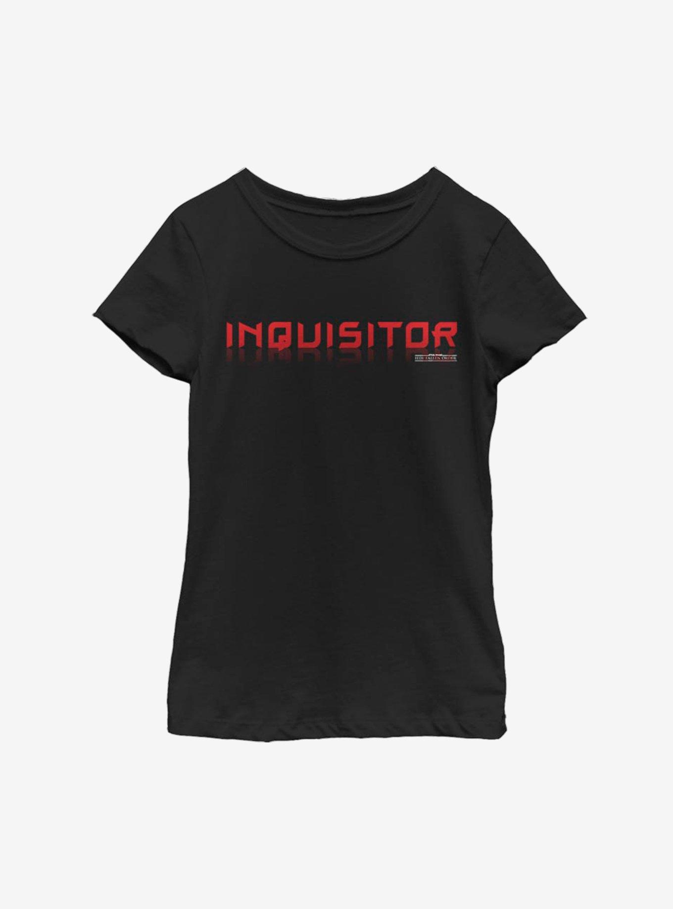 Star Wars Jedi Fallen Order Inquisitor Script Youth Girls T-Shirt, , hi-res