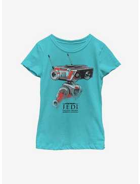 Star Wars Jedi Fallen Order BD-1 Sketch Youth Girls T-Shirt, , hi-res