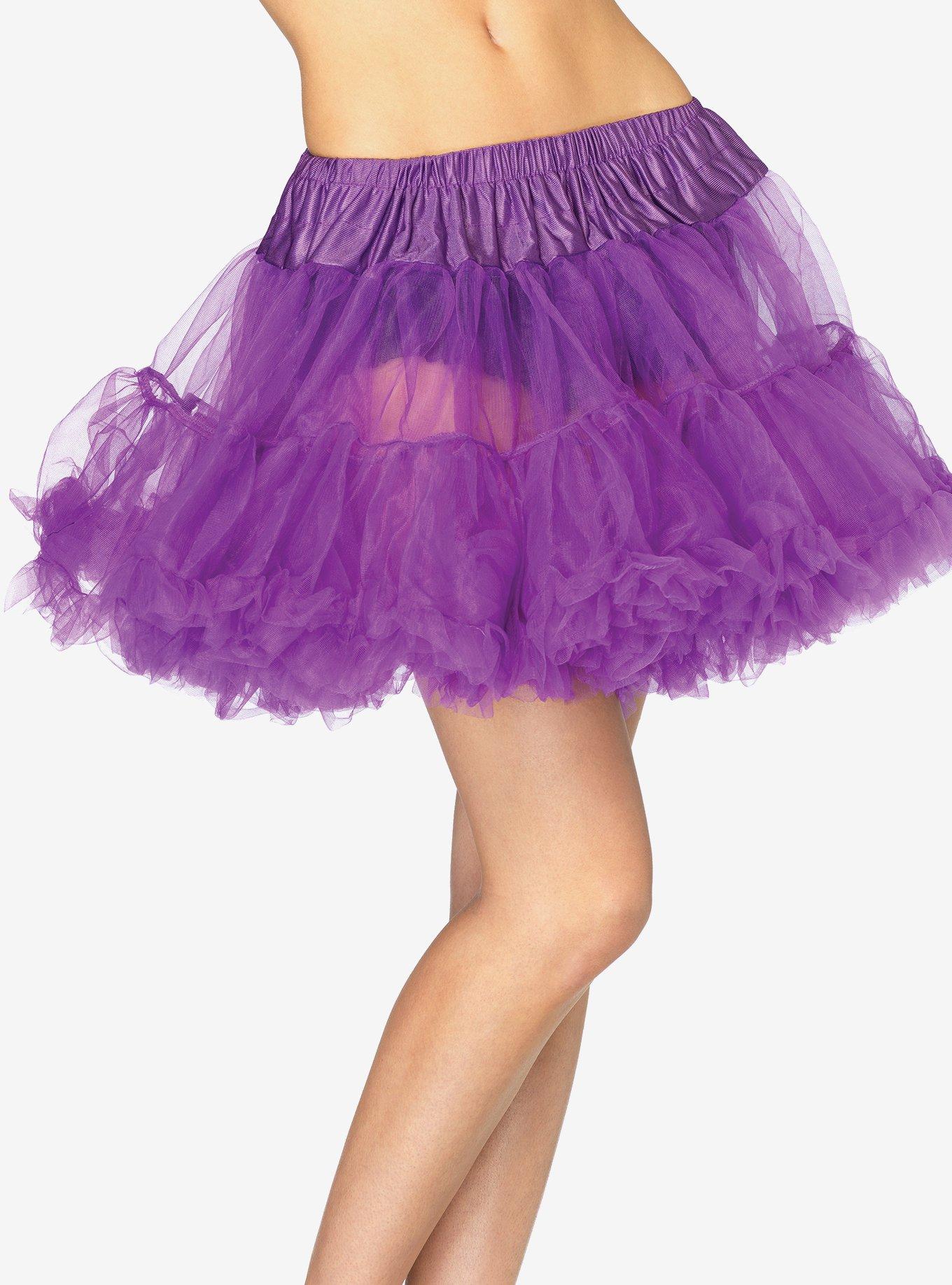 Purple Layered Tulle Petticoat | Hot Topic