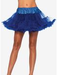 Royal Blue Layered Tulle Petticoat, , hi-res