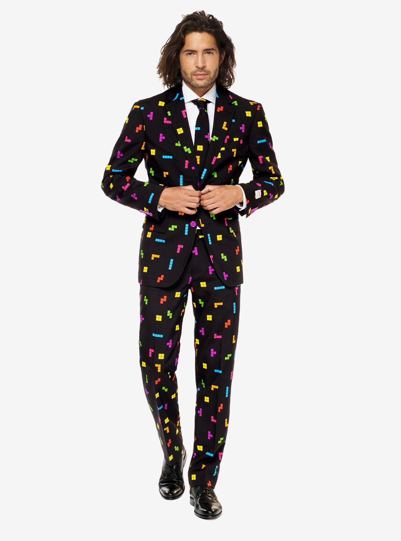 Tetris Men's Suit, MULTI, hi-res