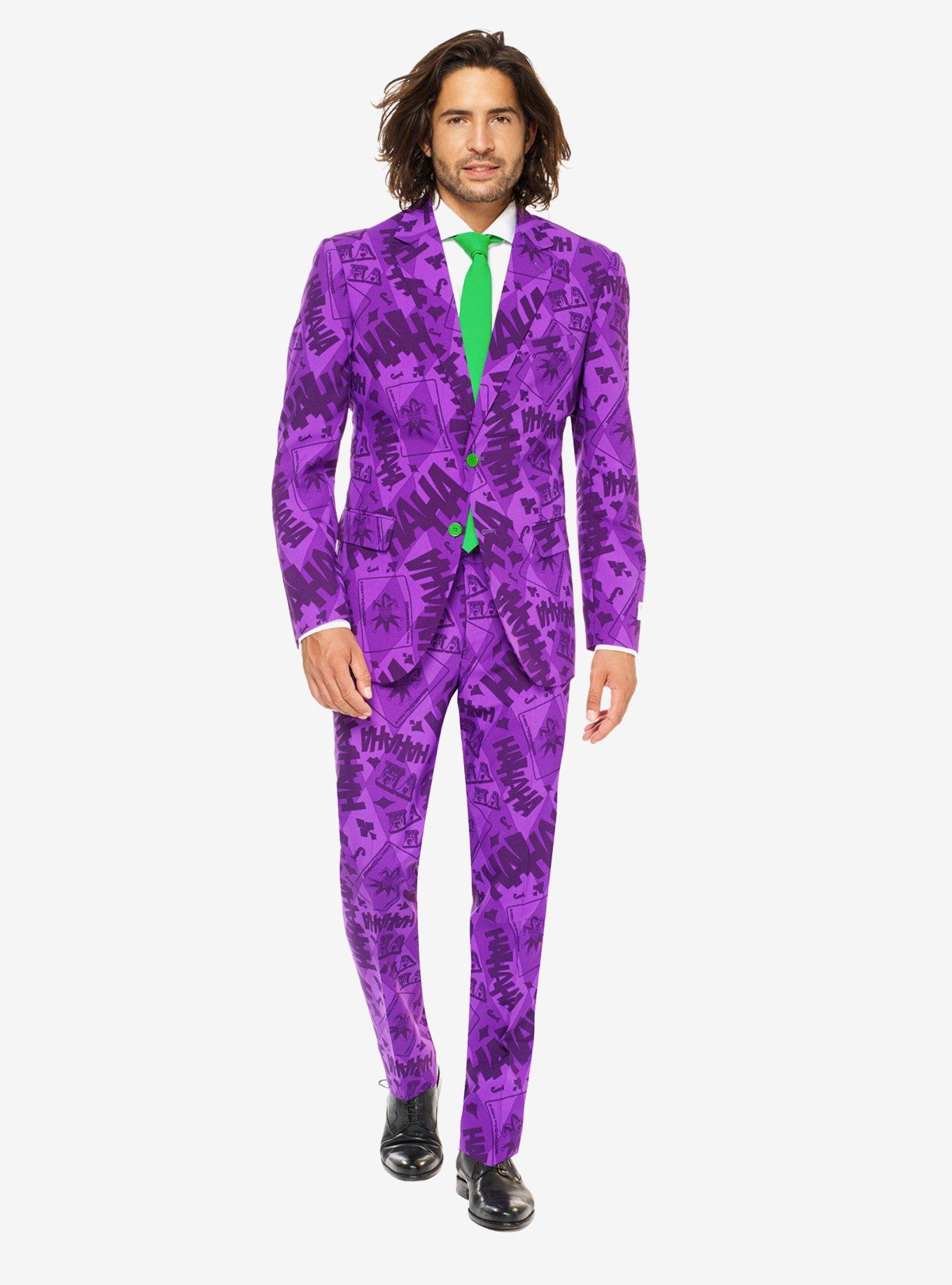 DC Comics Joker HA HA Suit, PURPLE, hi-res