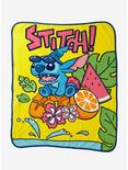 Disney Lilo & Stitch Tropical Fruit Throw Blanket, , hi-res
