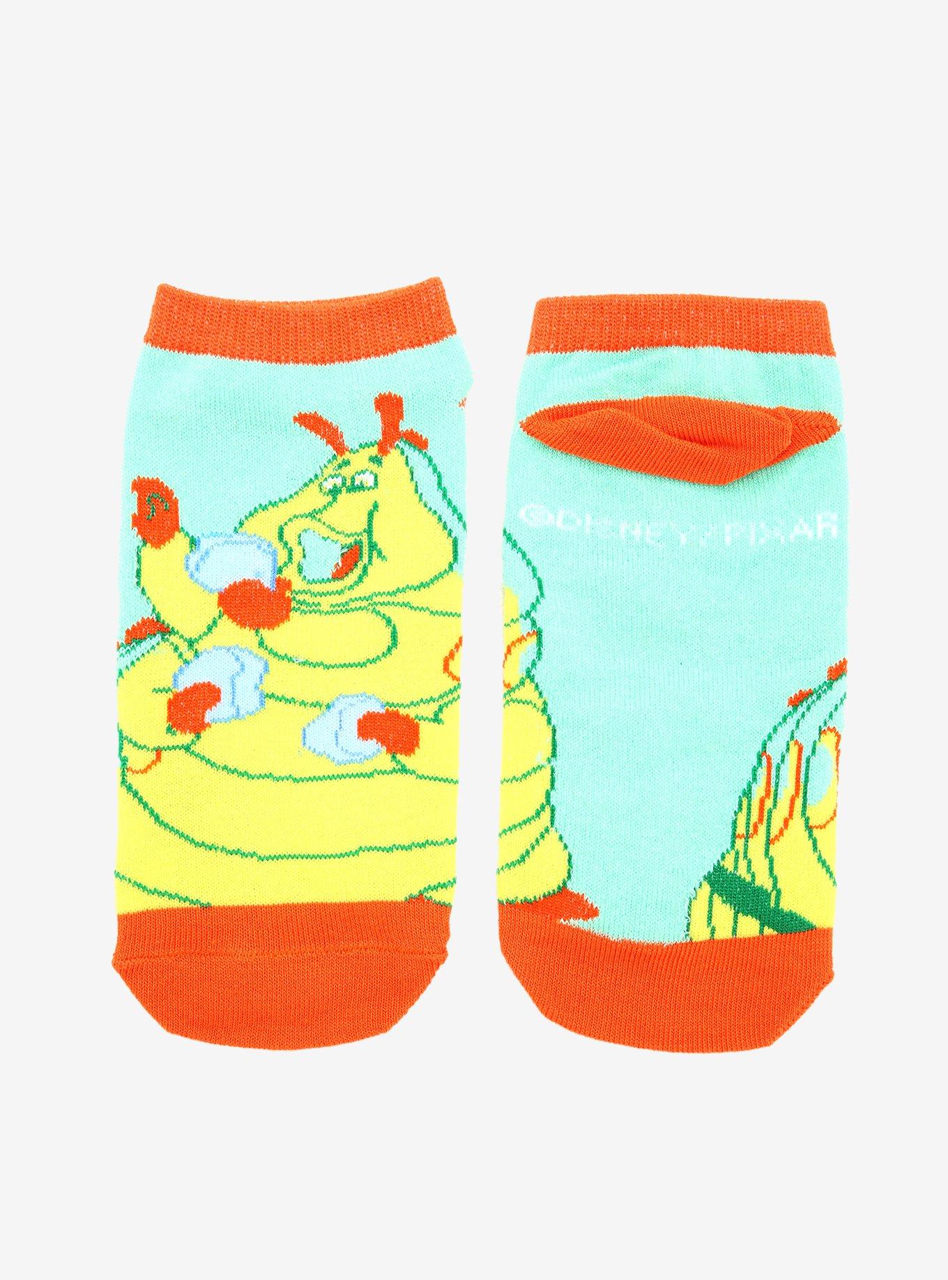 Disney Pixar A Bug's Life Heimlich No-Show Socks, , hi-res