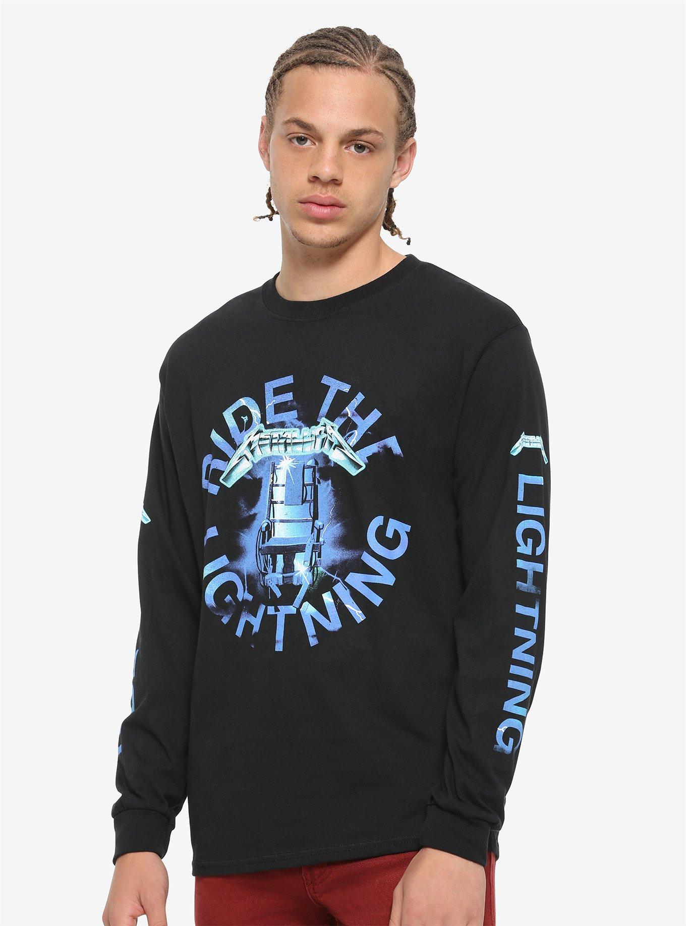 metallica ride the lightning long sleeve