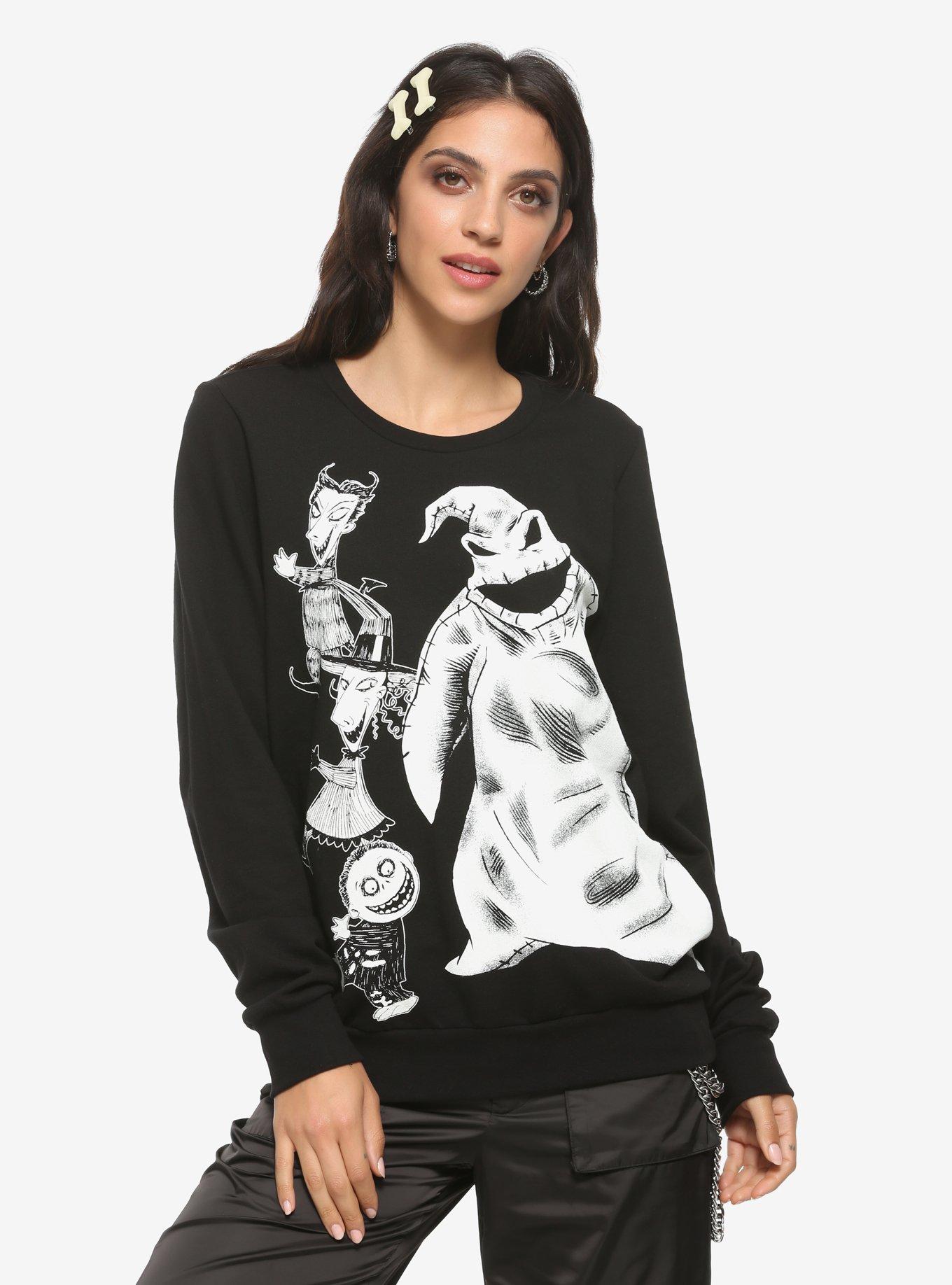 The Nightmare Before Christmas Oogie & His Boys Girls Sweatshirt, MULTI, hi-res