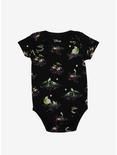 Our Universe Disney The Princess and the Frog Bayou Infant Bodysuit - BoxLunch Exclusive, BLACK, hi-res