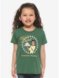 Our Universe Disney The Princess and the Frog Tiana's Palace Toddler T-Shirt - BoxLunch Exclusive, GREEN, hi-res