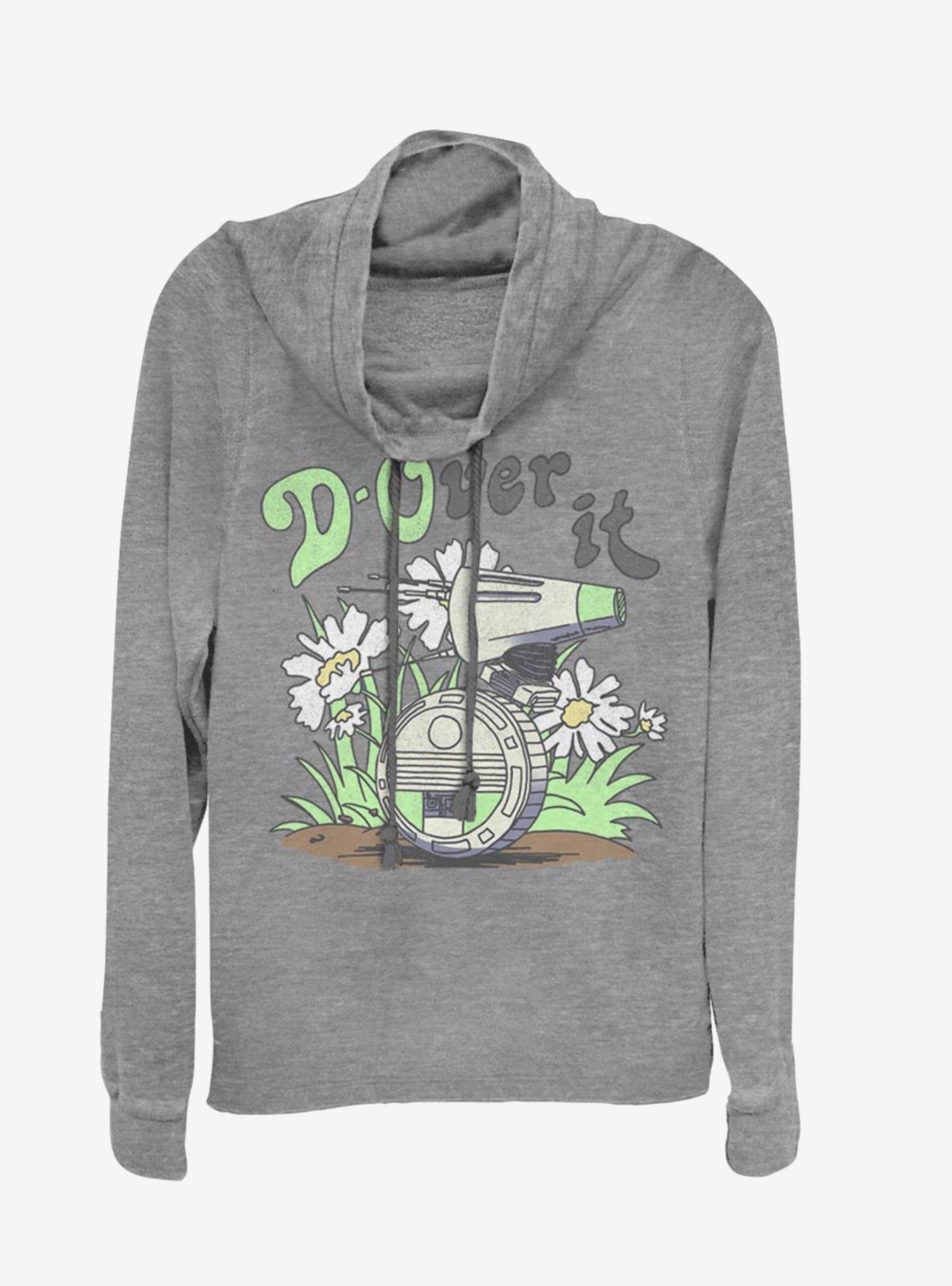 Star Wars Episode IX The Rise Of Skywalker D-Over It Cowl Neck Long-Sleeve Girls Top, , hi-res