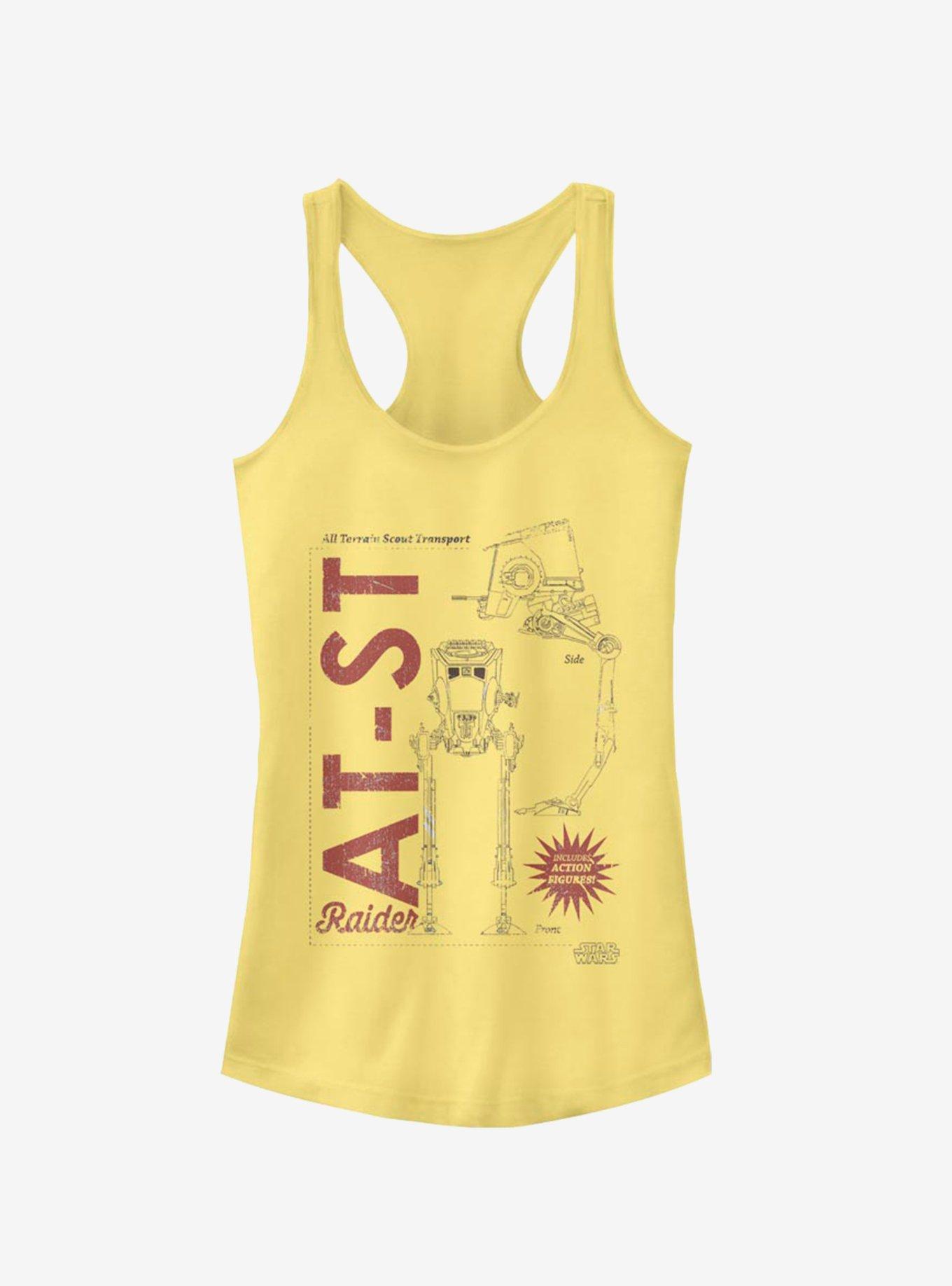 Star Wars The Mandalorian AT-ST Raider Girls Tank, BANANA, hi-res