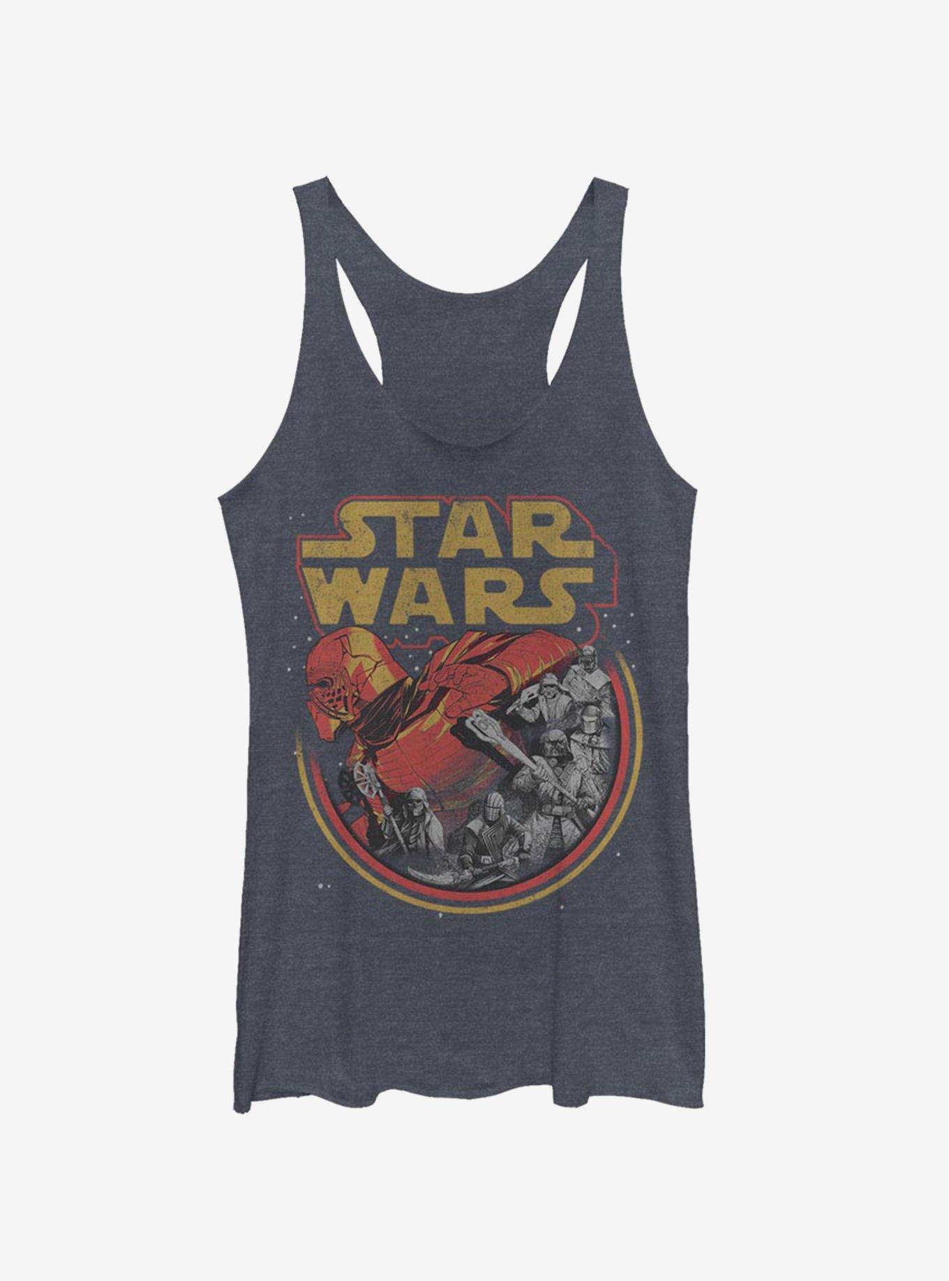 Star Wars Episode IX The Rise Of Skywalker Retro Villains Girls Tank, , hi-res