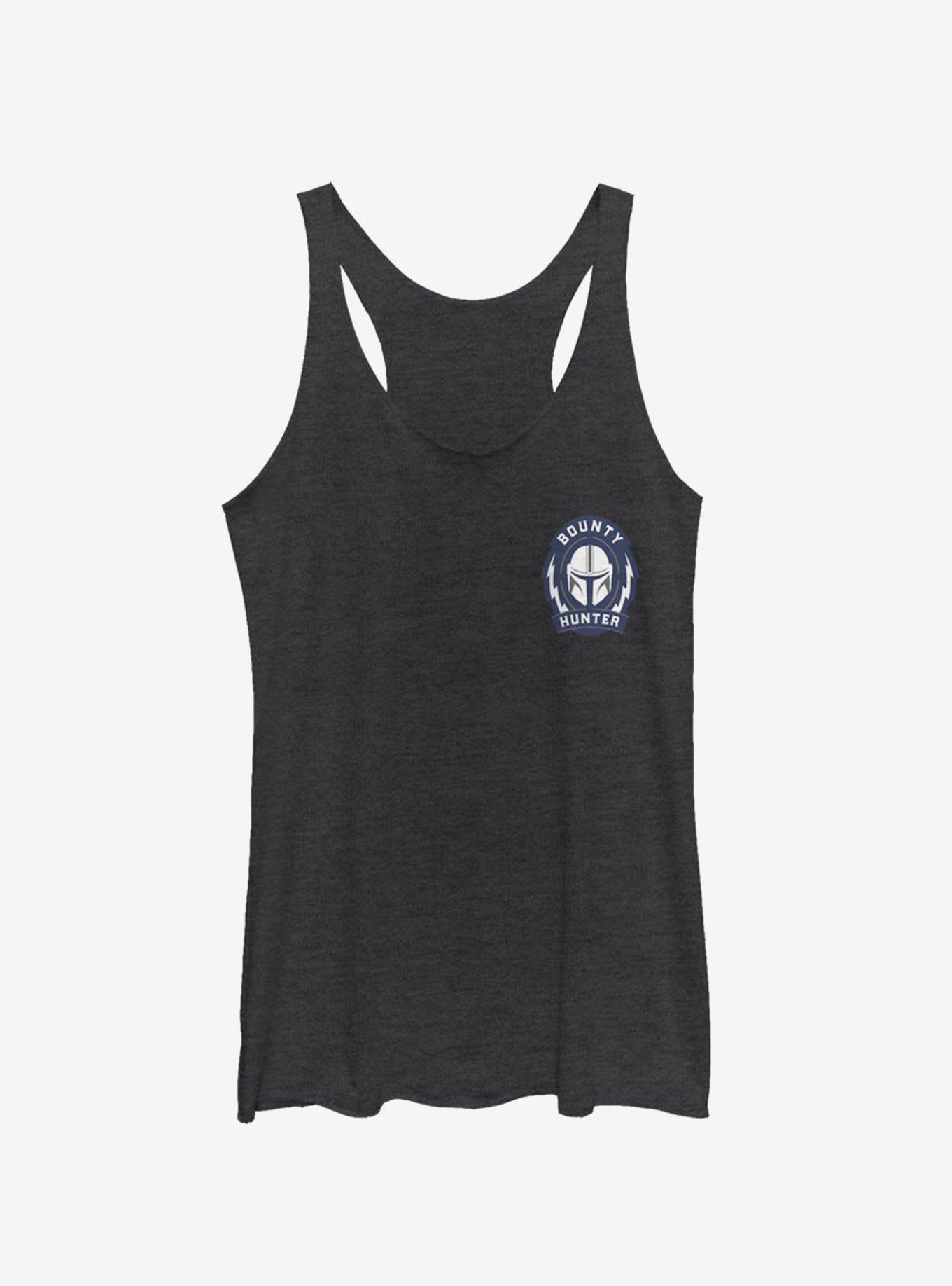 Star Wars The Mandalorian Bounty Hunter Logo Girls Tank, , hi-res